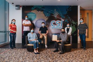 CSI Singapore Receives NUS Safety & Health Commendation Award - NUS CSI