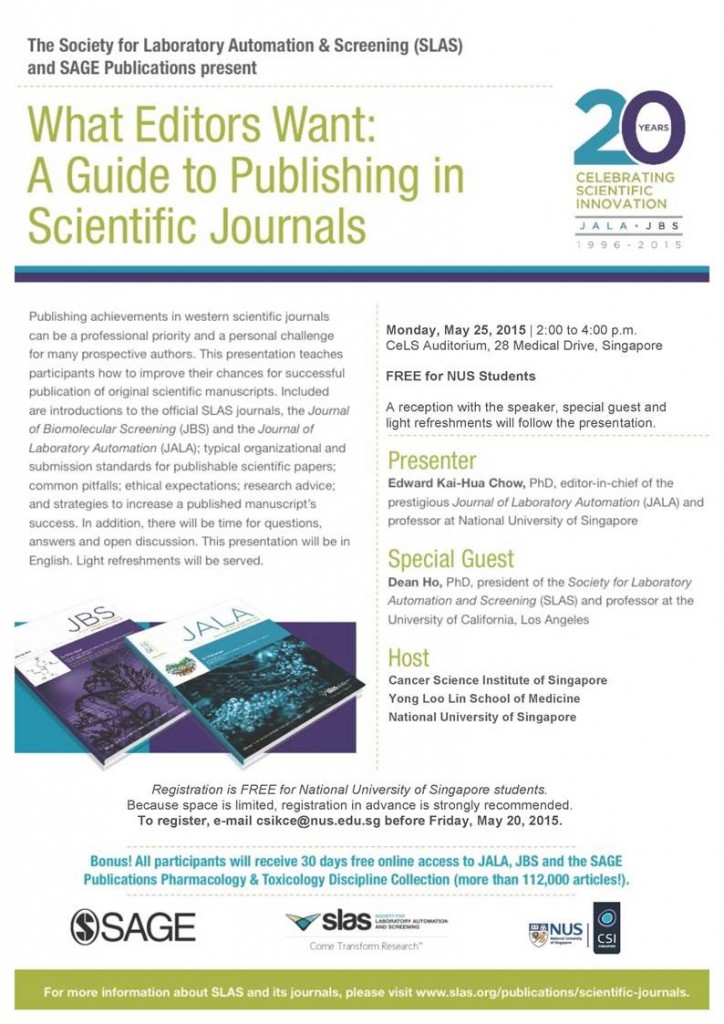 Author Workshop 25 May