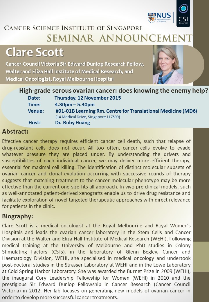CSI Seminar_Clare Scott