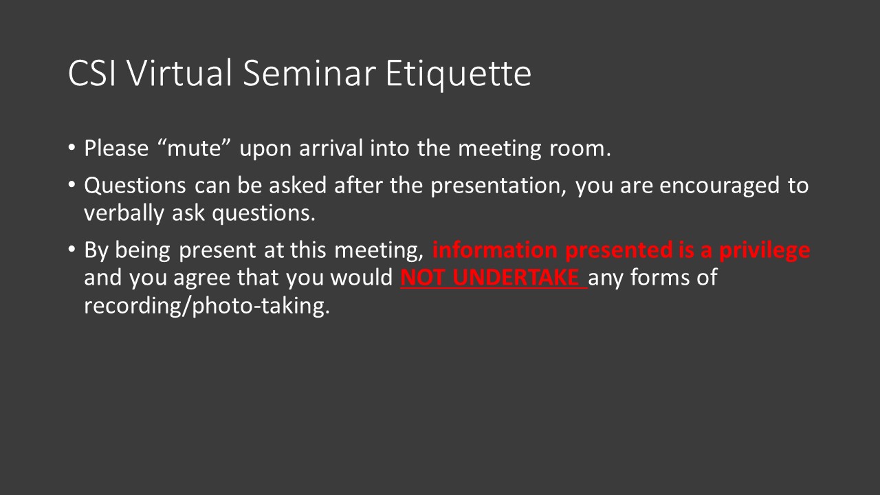Csi Virtual Seminar Rita Strack Nus Csi
