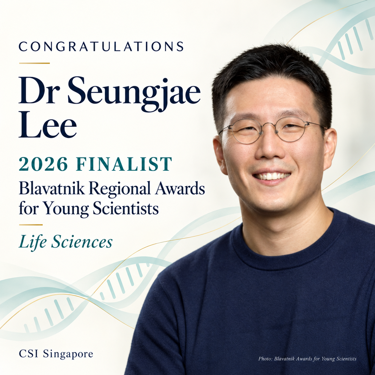 Dr. Seungjae Lee_ 2026 Finalist